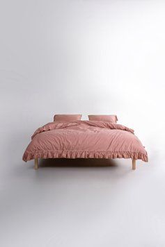 Постільна білизна Limasso Stonewashed 200 х 220 см Sicilia New Rose 41627 фото