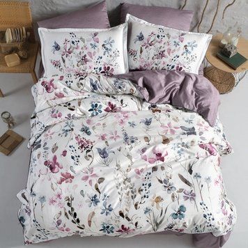 Постельное белье La Romano Premium Satin 200&times;220 см Delcina Berry, евро 31623 фото