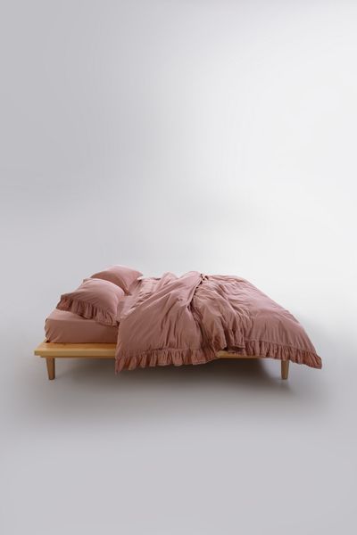 Постільна білизна Limasso Stonewashed 200 х 220 см Sicilia New Rose 41627 фото