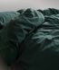 Постільна білизна Limasso Stonewashed Ranforse 160 х 220 см сімейний Dark Green 31613 фото 4