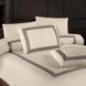 Постільна білизна First Choice Deluxe Satin 200 х 220 см євро Belezza Cappuccino 40295 фото 2