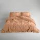 Постельное белье Limasso Stonewashed Exclusive Ranforce 160 х 220 см семейный Toast 31528-D фото 1
