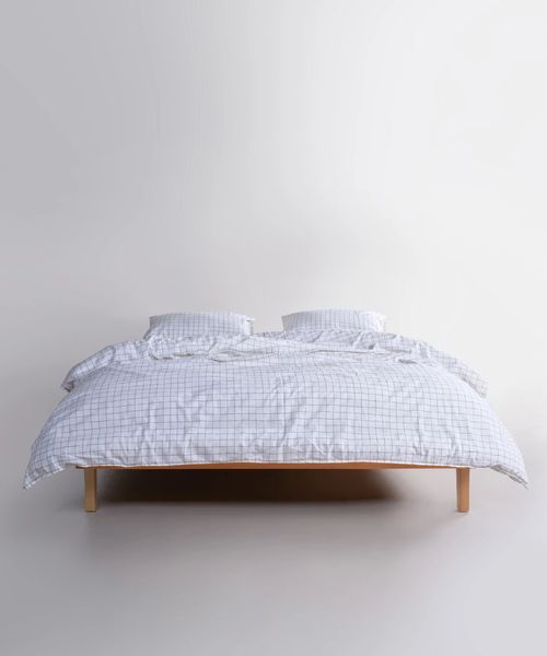 Постельное белье Limasso Stonewashed 200 х 220 см Inara Snow White 41607 фото