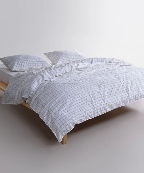 Постельное белье Limasso Stonewashed 200 х 220 см Inara Snow White 41607 фото
