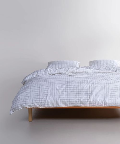 Постельное белье Limasso Stonewashed 200 х 220 см Inara Snow White 41607 фото