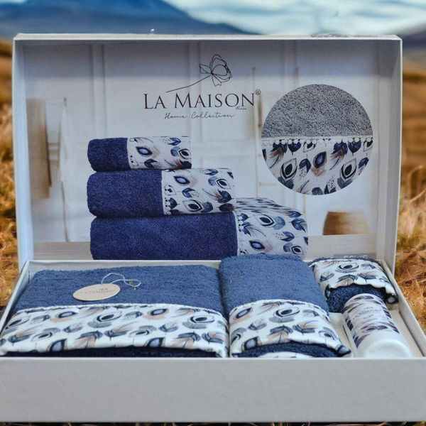 Набор полотенец подарочный  La Maison, 3шт с ароматом Esme 30179 фото