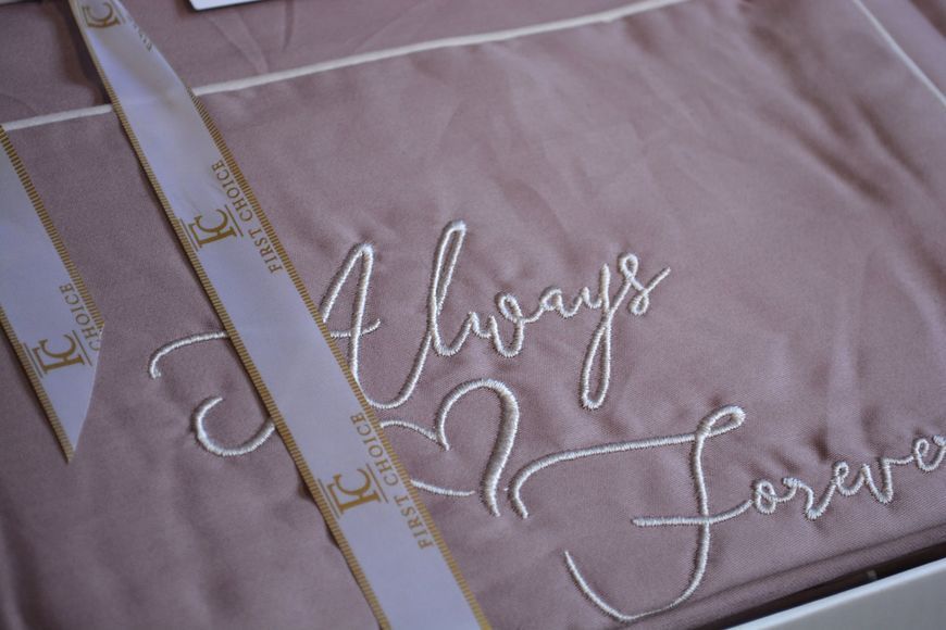 Постільна білизна First Choice Deluxe Satin 200 х 220 см Timeless Lilac 31577 фото
