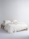 Постільна білизна Limasso Stonewashed Exclusive Ranforse 200 х 220 см Leila Snow White 41106 фото 1