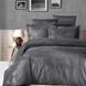 Постельное белье First Choice Jacquard Satin DARK 200 х 220 см евро Tecna Anthracite 31745 фото 1