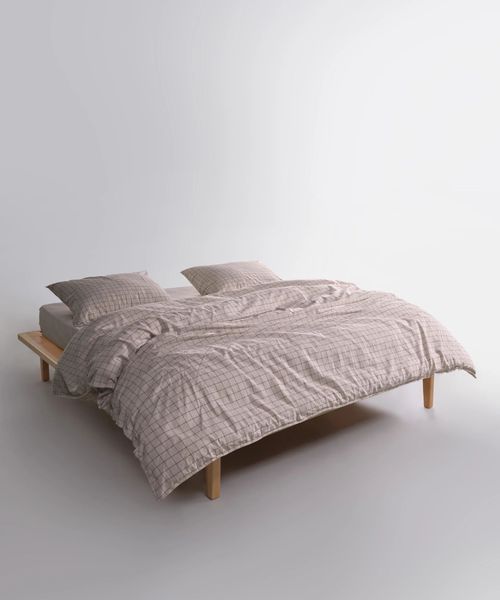 Постільна білизна Limasso Stonewashed 200 х 220 см Inara Oxford Tan 41605 фото