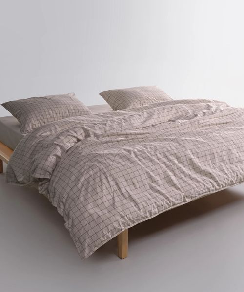 Постільна білизна Limasso Stonewashed 200 х 220 см Inara Oxford Tan 41605 фото