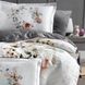 Постільна білизна La Romano Premium Satin 200&times;220 см Floral Grey, євро 31628 фото 2