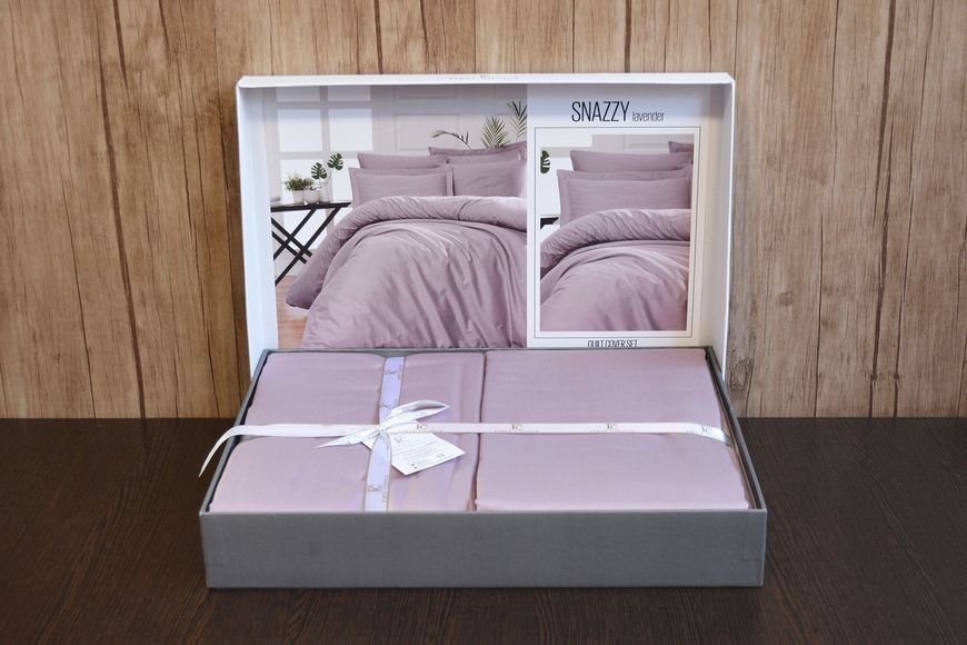 Постільна білизна First Choice Cotton Satin 160 х 220 см "Snazzy Lavender" 31545 фото