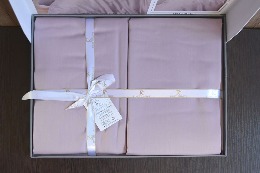 Постільна білизна First Choice Cotton Satin 160 х 220 см "Snazzy Lavender" 31545 фото