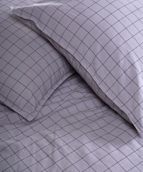 Постільна білизна Limasso Stonewashed 200 х 220 см Inara Opal Grey 41604 фото