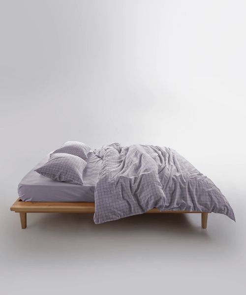 Постільна білизна Limasso Stonewashed 200 х 220 см Inara Opal Grey 41604 фото