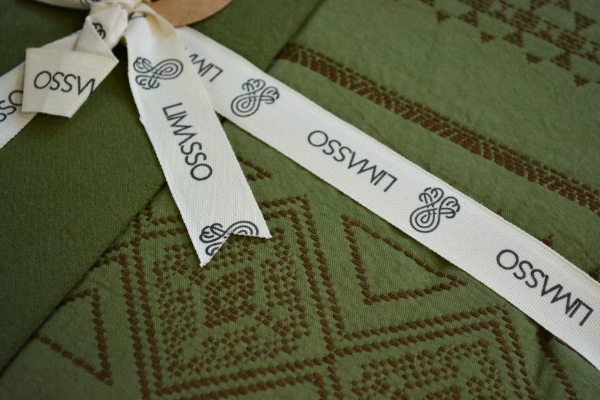 Постільна білизна Limasso Stonewashed 200 х 220 см Coastal Trio Capulet Olive 41104 фото
