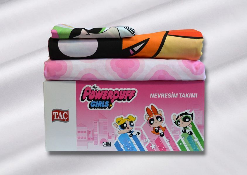 Постільна білизна TAC Disney 160&times;220 см Powerpuff Girls 41207 фото