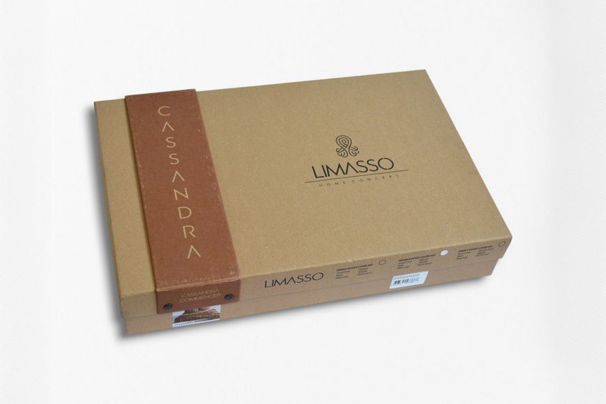 Постільна білизна Limasso Stonewashed 200 х 220 см Cassandra Commencer 41073 фото