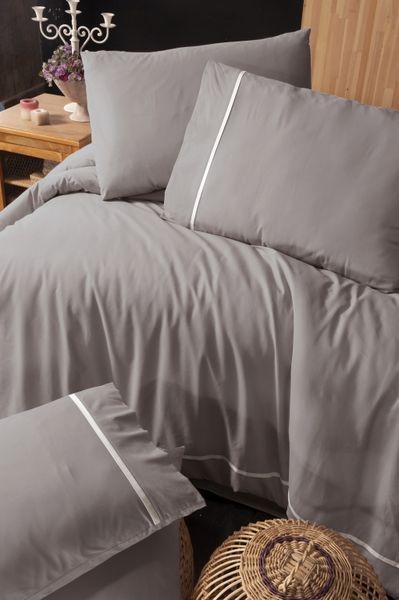 Постельное белье First Choice Alisa Lilac Евро Ranforce Deluxe 200 х 220 см 31282 фото