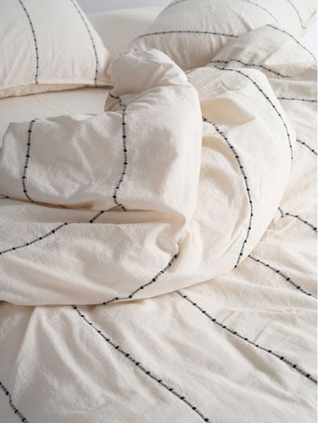 Постельное белье Limasso Stonewashed 160 х 220 см Vilniuss Snow White 40597 фото