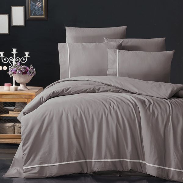 Постельное белье First Choice Alisa Lilac Евро Ranforce Deluxe 200 х 220 см 31282 фото
