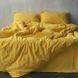 Постільна білизна Limasso Stonewashed Ranforse 160 х 220 полуторне Lemonade 40092 фото 1