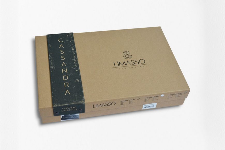 Постельное белье Limasso Stonewashed 200 х 220 см Cassandra Castle Rock 41072 фото