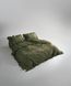 Постільна білизна Limasso Stonewashed Exclusive Ranforce 160 х 220 см сімейний Capulet Olive 31684-D фото 2