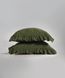 Постільна білизна Limasso Stonewashed Exclusive Ranforce 160 х 220 см сімейний Capulet Olive 31684-D фото 3