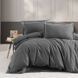 Комплект постельного белья First Choice Flanel 160&times;220 см Soprano Antracite 40700 фото 1