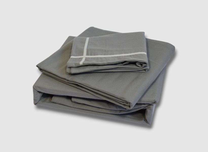 Комплект постельного белья First Choice Flanel 160&times;220 см Soprano Antracite 40700 фото