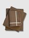 Комплект постельного белья First Choice Flanel 160&times;220 см Soprano Brown 40702 фото 2