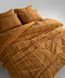 Постельное белье Limasso Stonewashed 200 х 220 см Coastal Trio Mustard 41070 фото 5