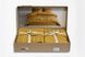Постельное белье Limasso Stonewashed 200 х 220 см Coastal Trio Mustard 41070 фото 9