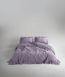 Постільна білизна Limasso Stonewashed Exclusive Ranforce 160 х 220 см Natural Violet 41067 фото 1