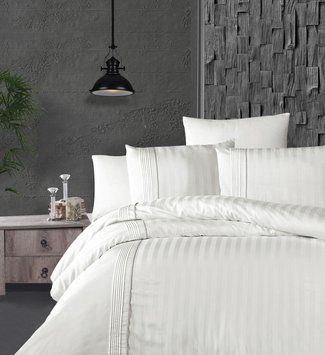 Постельное белье First Choice Deluxe Satin 200 х 220 см Modalife White 31981 фото