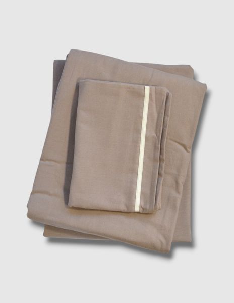 Комплект постільної білизни First Choice Flanel 160&times;220 см Soprano Mink 40748 фото