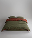 Постільна білизна Limasso Stonewashed Essualte 200 х 220 см Capulet Olive-Autumn 40966 фото 1