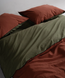Постільна білизна Limasso Stonewashed Essualte 200 х 220 см Capulet Olive-Autumn 40966 фото 3