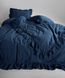 Постільна білизна Limasso Stonewashed Exclusive 200х220см євро Dress Blue  31493 фото 3