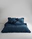 Постільна білизна Limasso Stonewashed Exclusive 200х220см євро Dress Blue  31493 фото 1