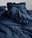Постільна білизна Limasso Stonewashed Exclusive 200х220см євро Dress Blue  31493 фото 4