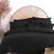 Постільна білизна Limasso Stonewashed Standart 200 х 220 см євро Black 31644 фото 1