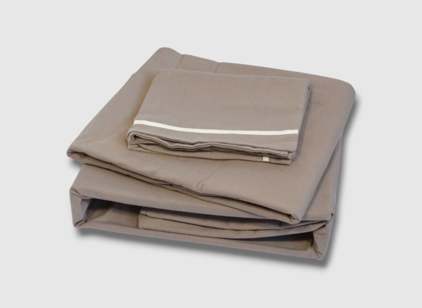Комплект постільної білизни First Choice Flanel 160&times;220 см Soprano Mink 40748 фото