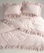 Постільна білизна Limasso Stonewashed Exclusive Ranforse Pristine 200х220, з рюшами 31502 фото 2