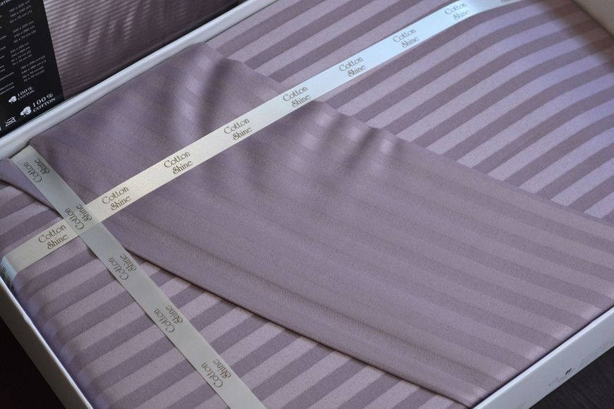 Постельное белье Cotton Shine Stripe Satin 200х220 Murdum 40038 фото