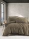 Комплект постільної білизни First Choice Flanel 200&times;220 см Soprano Brown 40746 фото 1