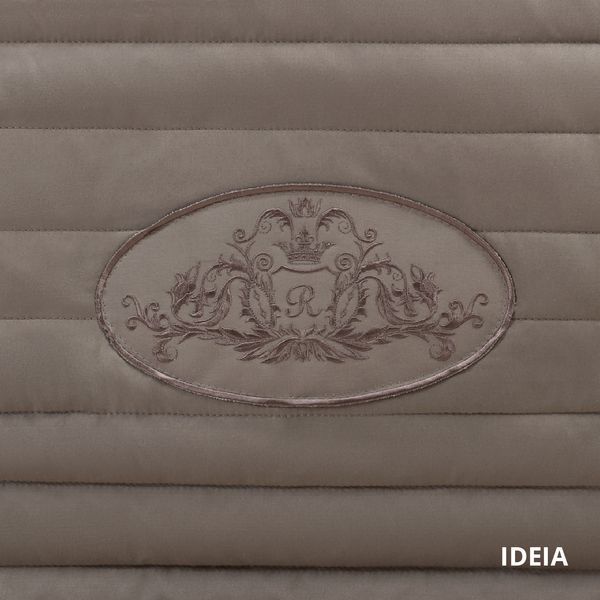 Покрывало двусторонее ROYAL TM IDEIA 220х240 см сірий/беж 34585-001 фото