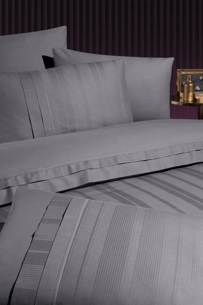 Постельное белье First Choice Ranforce Deluxe DARK 200 х 220 см евро Glosland Quicksilver 40294 фото
